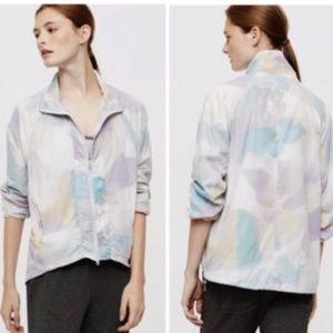 Lou & Grey Nylon Watercolor Windbreaker